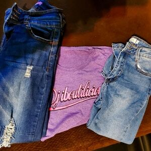 Blue Denim Teen's Jeans - 2